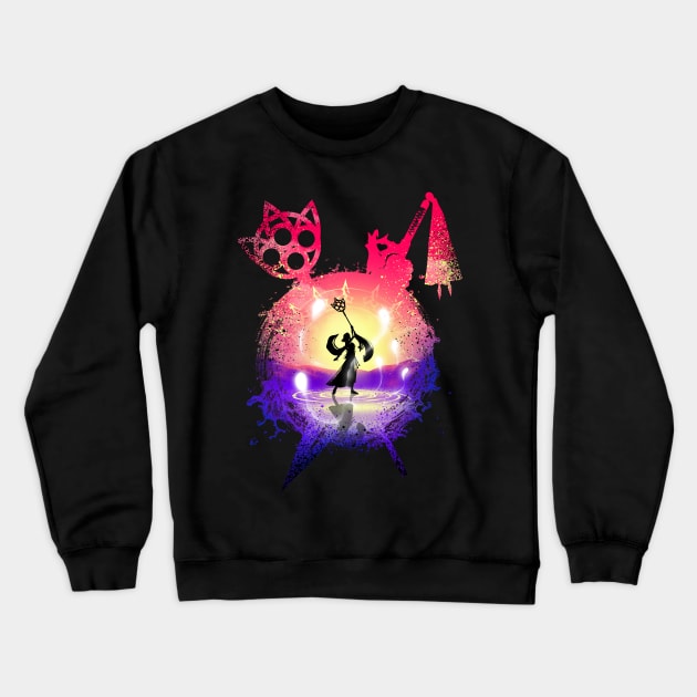 FinalFantasyX-Dance of the Summoner Crewneck Sweatshirt by HyperTwenty